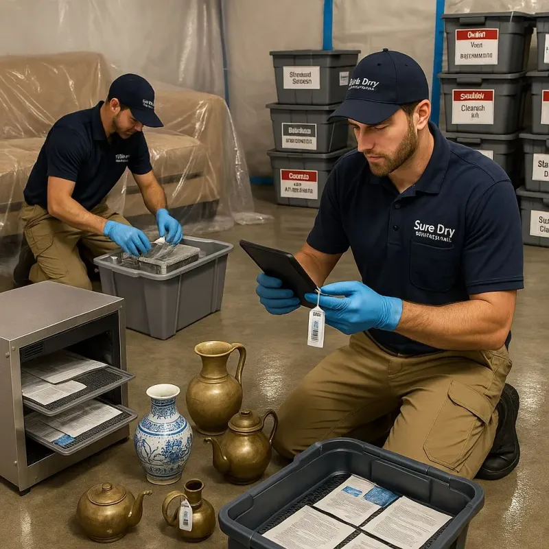Content Protection and Restoration process in Saint Helen, MI