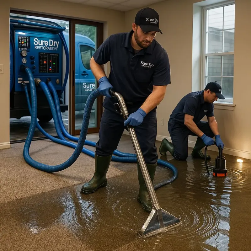 Water Extraction and Removal process in Saint Helen, MI